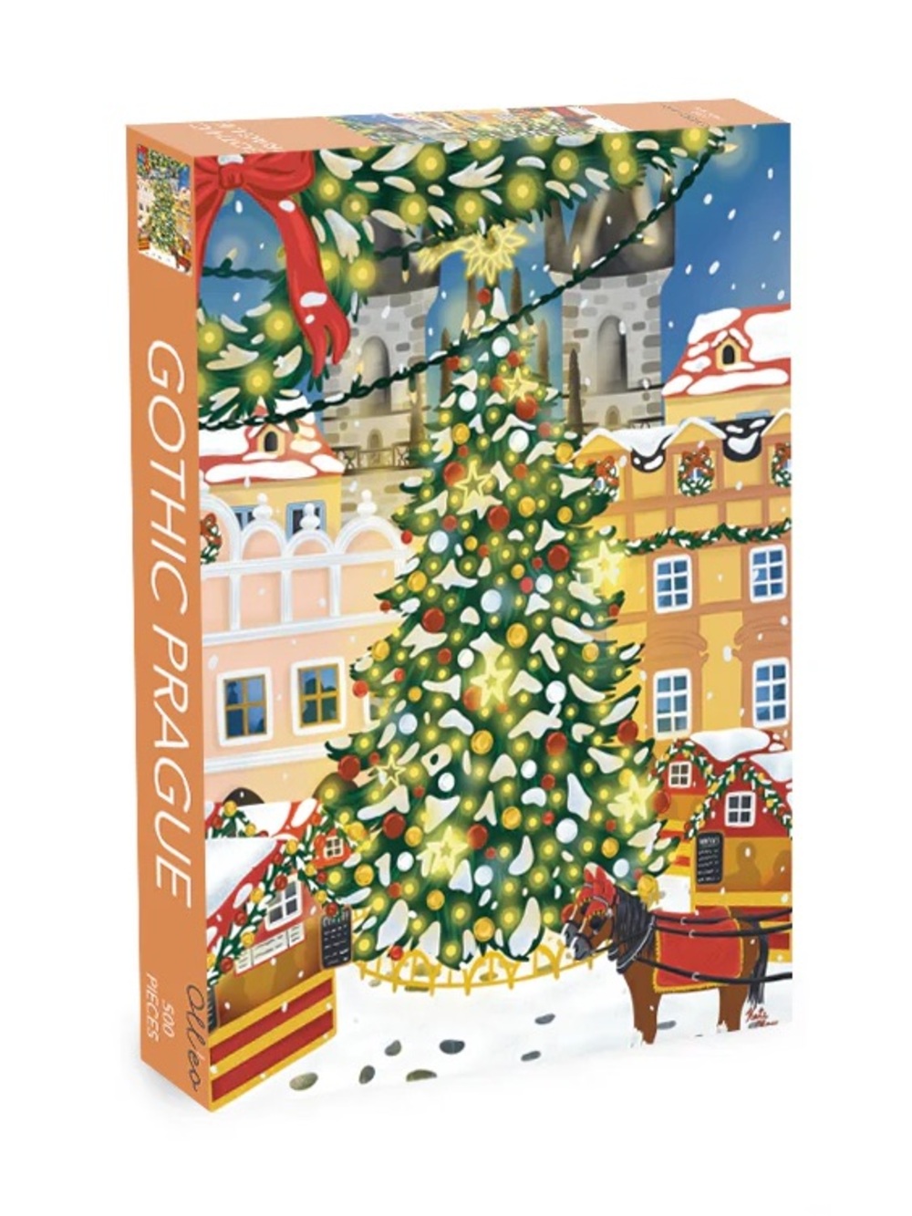 Olleo Gothic Prague 500 piece puzzle